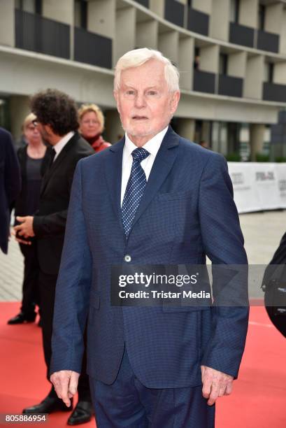 Sir Derek Jacobi attend the Opening Gala Of The 23. Jewish Film Festival Berlin And Brandenburg 2017 at Hans Otto Theater on July 2, 2017 in Potsdam,...