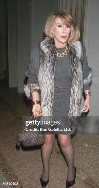 Joan Rivers's Joan Rivers 1990 Photos and Premium High Res Pictures - Getty Images