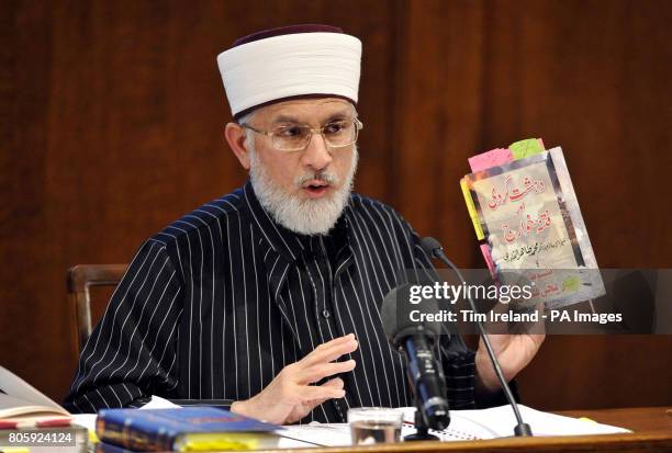 Leading Muslim scholar, Dr Muhammad Tahir-ul-Qadri, founder of global Minhaj-ul-Quran movement International , launches a fatwa - or Islamic...