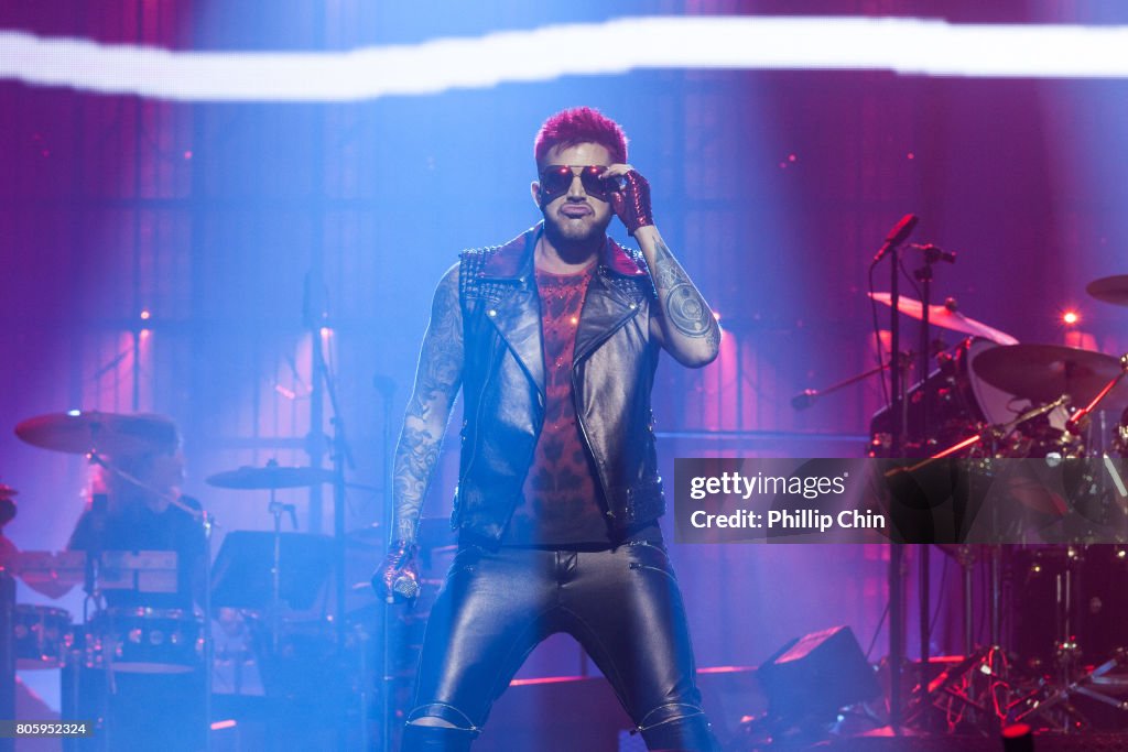 Queen + Adam Lambert Perform At Pepsi Live At Rogers Arena