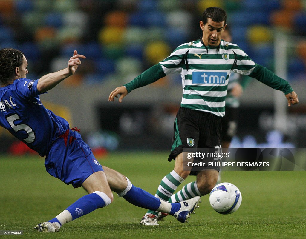 Sporting Lisbon's Argentinian Leandro Ro