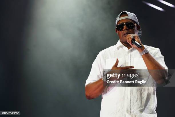 Master P performs onstage at the 2017 ESSENCE Festival Presented By Coca Cola at the Mercedes-Benz Superdome on July 2, 2017 in New Orleans,...