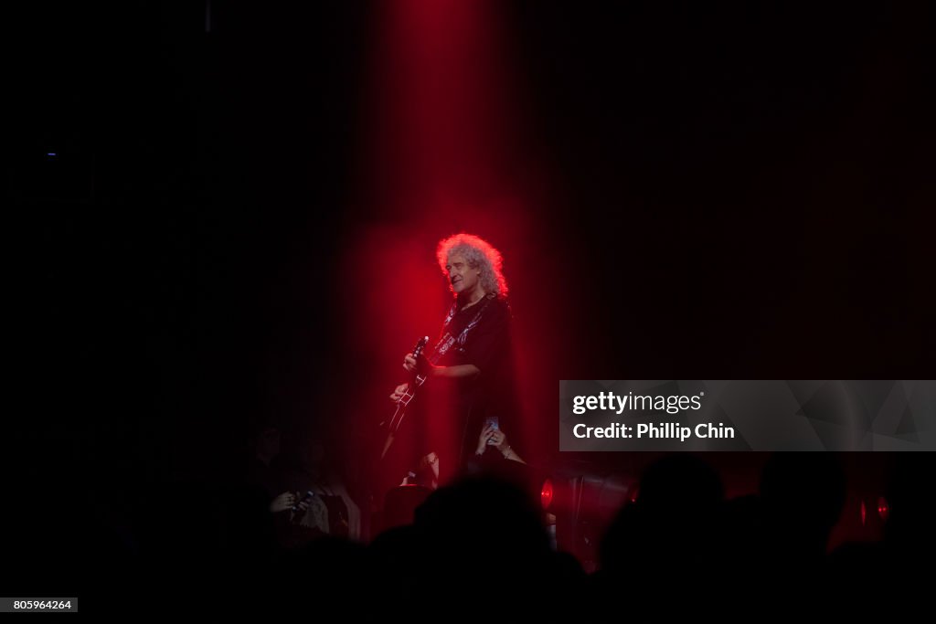 Queen + Adam Lambert Perform At Pepsi Live At Rogers Arena