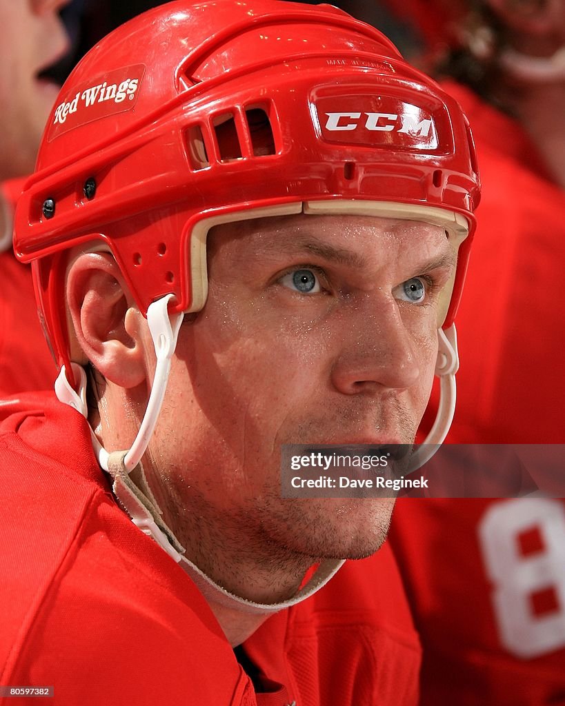 Columbus Blue Jackets v Detroit Red Wings