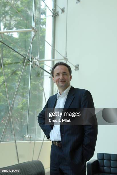 Jim Hagemann Snabe, member of the Executive Board of SAP AG, photographed during an interview with Mint.