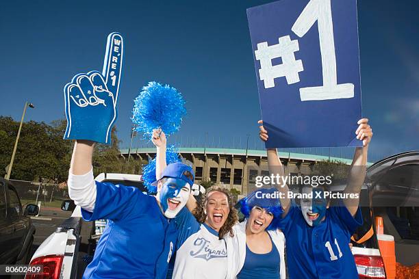 Cheering Finger 211 Holding Foam Finger Stock Photos, High-Res Pictures, and Images ...