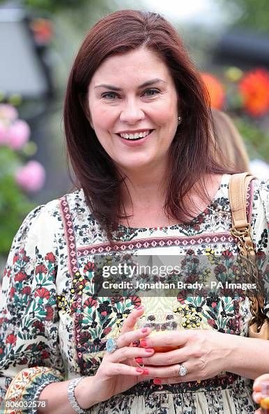 Amanda Lamb during the press day for the RHS Hampton Court Palace