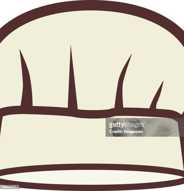 llustration of a chef's hat - chef's hat stock-grafiken, -clipart, -cartoons und -symbole