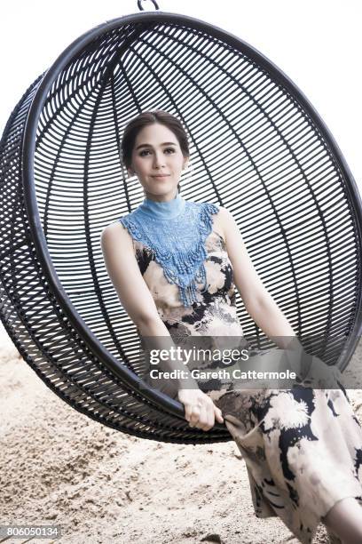 Actor Chompoo aka Araya A. Hargate is photographed in Cannes, France on May 19, 2017.