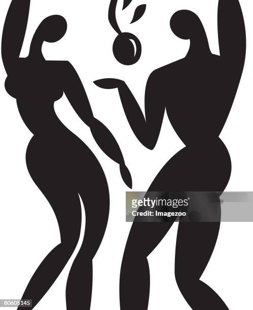 28 Adam And Eve Cartoon Photos and Premium High Res Pictures - Getty Images