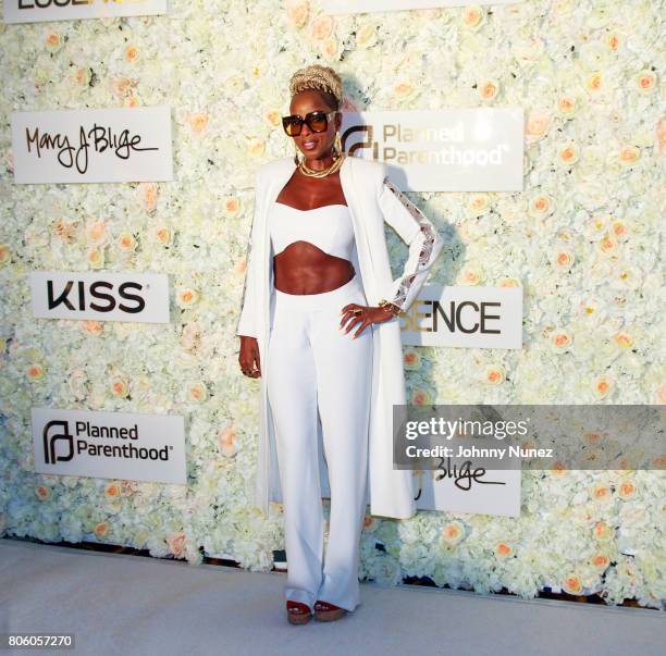 Mary J. Blige attends the 2017 Essence Festival on July 2, 2017 in New Orleans, Louisiana.