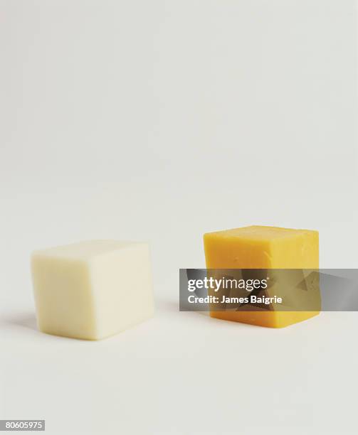 cheese cubes - cheese cubes stock pictures, royalty-free photos & images