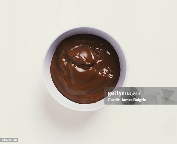 chocolate pudding - chocolate mousse stock pictures, royalty-free photos & images