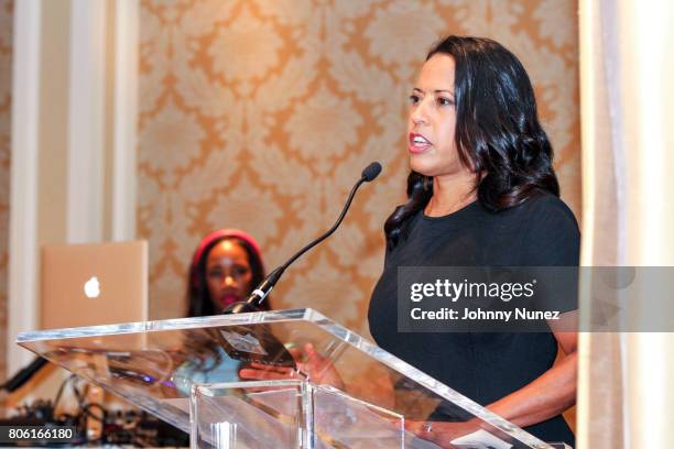 President of Essence Communications Michelle Ebanks attends the 2017 Essence Festival on July 2, 2017 in New Orleans, Louisiana.