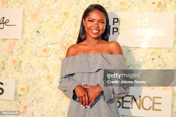 Ryan Destiny attends the 2017 Essence Festival on July 2, 2017 in New Orleans, Louisiana.
