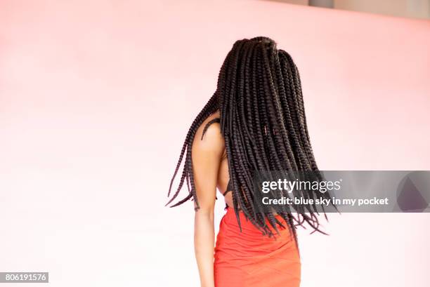 a 19 year old woman. - black hair stock pictures, royalty-free photos & images