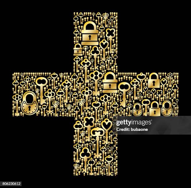 Plus Symbol Key Rack 55 Gold Plus Sign High Res Illustrations - Getty Images