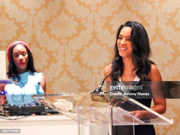 Angela Rye attends the 2017 Essence Festival on July 2, 2017 in New Orleans, Louisiana.