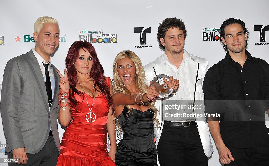 2008 Billboard Latin Music Awards - Press Room