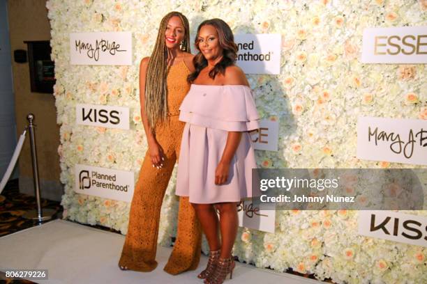 Roe Williams and Kristi Henderson attend the 2017 Essence Festival on July 2, 2017 in New Orleans, Louisiana.