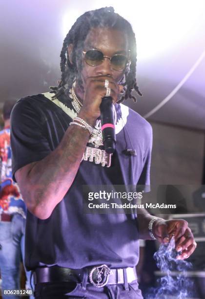 Offset perfoms on board The Summer Fest Cruise July 2, 2017 in At Sea, Bahamas. July 2, 2017