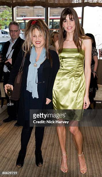 Lisa B attends the Lisa B book launch party held at the InterContinental Hotel on April 10, 2008 in London, England.