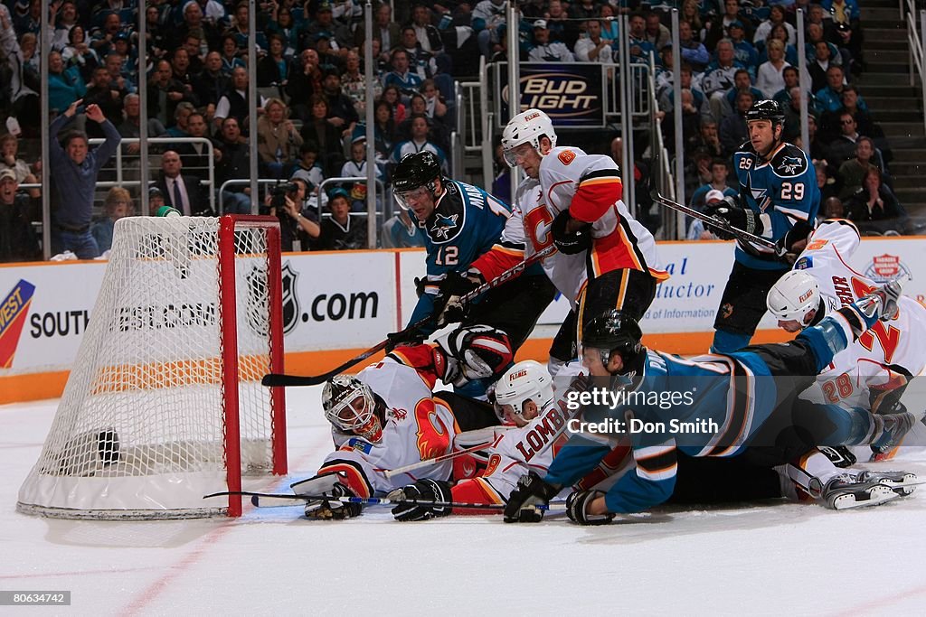Calgary Flames v San Jose Sharks