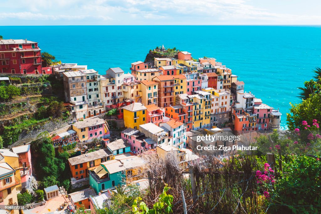 Mediterranean coastline