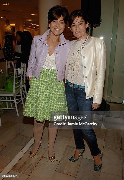 Lisa Perry and Lisa Pevaroff-Cohn attends Spring/Summer 2008 Fashion Presentation & Luncheon To Benefit The NYU Child Study Center at Bloomingdales -...