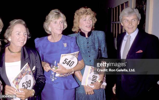 Ethel Kennedy, Jean Kennedy Smith, Patricia Kennedy Lawford and Stephen Edward Smith