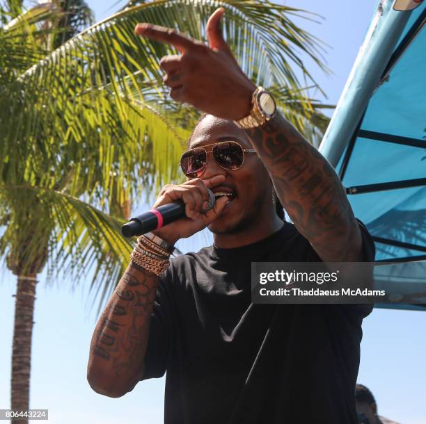 Future perfroms at Stirrup Cay Island as part of The Summer Fest Cruise on July 2, 2017 in At Sea, Bahamas.