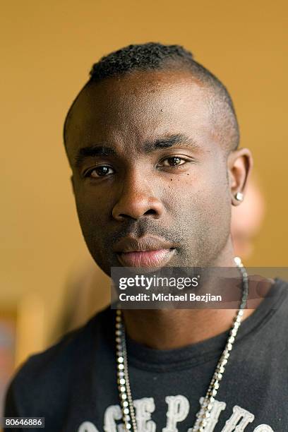 Actor and model Sam Sarpong attends the Green Means Go! Event on April 11, 2008 in Los Angeles, CA.