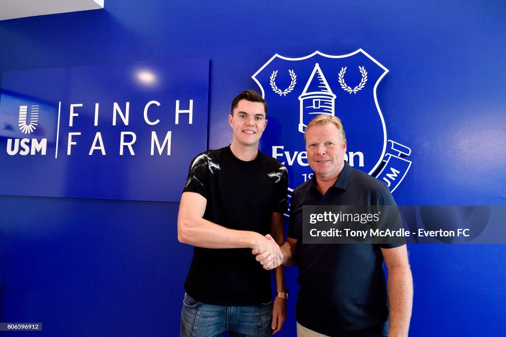 Everton Announce The Signing Of Michael Keane
