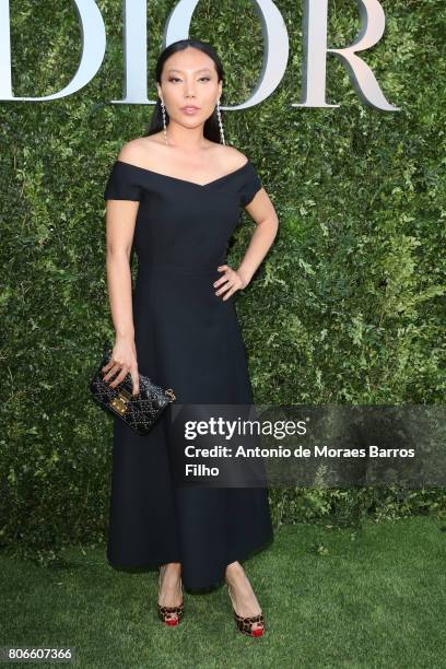 Wan Bao Bao attends 'Christian Dior, couturier du reve' Exhibition Launch celebrating 70 years of creation at Musee Des Arts Decoratifs on July 3,...