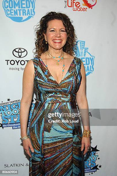 Comideian Susie Essman arrives for the "Night of Too Many Stars: An Overbooked Benefit for Autism Education" presented by Comedy Central at the...