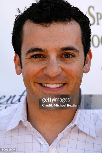Fred Savage arrives at The BizParents Foundation's 4th Annual 2008 CARE Awards honoring Showbiz Kids on April 13, 2008 at the Globe Theatre at...
