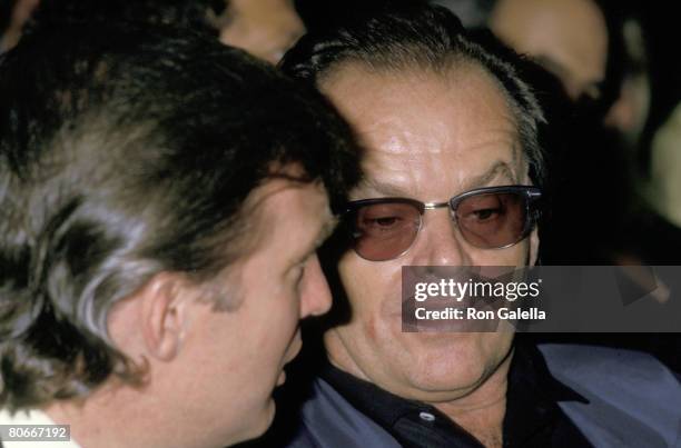 Donald Trump and Jack Nicholson