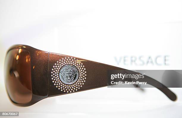 General view of the atmosphere at The Belvedere Luxury Lounge in honor of the 80th Academy Awards featuring the Ilori Luxury Sunglass Suite, held at...