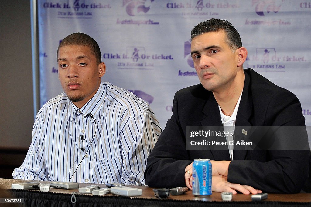 Frank R Beasley Michael Beasley of the Kansas State Wildcats announces he will forgo ...