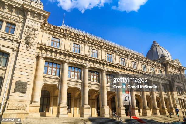 national museum of romanian history bucharest - bucharest stock pictures, royalty-free photos & images