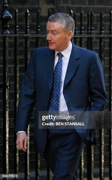 Royal Bank of Scotland Group Chief Executive Sir Fred Goodwin arrives at Downing Street in London for a meeting with British Prime Minister Gordon...