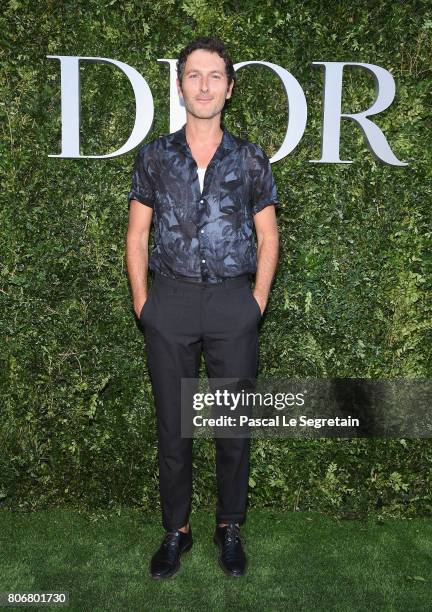 Simon Buret attends 'Christian Dior, couturier du reve' Exhibition Launch celebrating 70 years of creation at Musee Des Arts Decoratifs on July 3,...