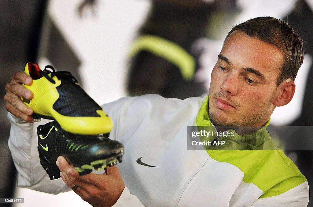 Dutch Wesley Sneijder of Real Madrid foo