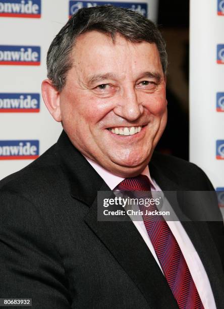 Graham Taylor is seen during the HMV Football Extravaganza to Honour Denis Law at the Hilton Park Lane on April 15, 2008 in London, England.