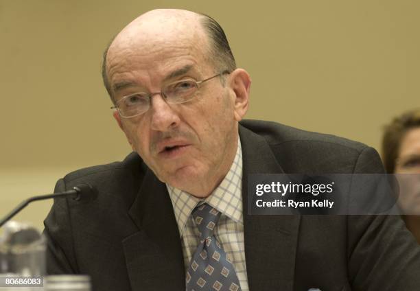 Commissioner Michael J. Copps during a hearing held by the House Energy and Commerce subcommittee on Telecommunications and the Internet.