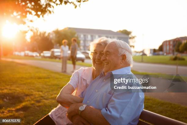 Senior Couple Having Fun