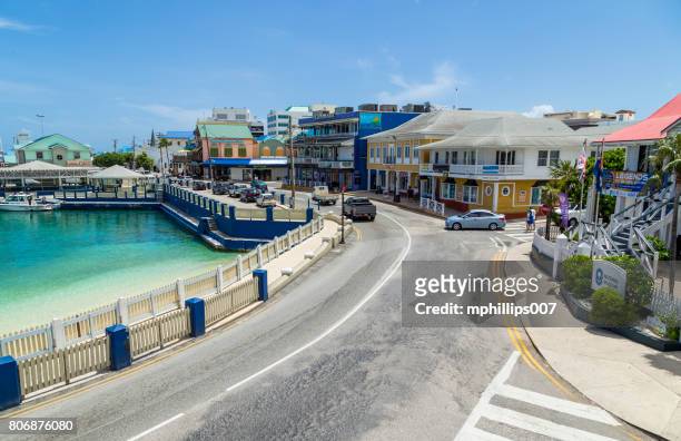 georgetown grand cayman island cruise port - georgetown imagens e fotografias de stock