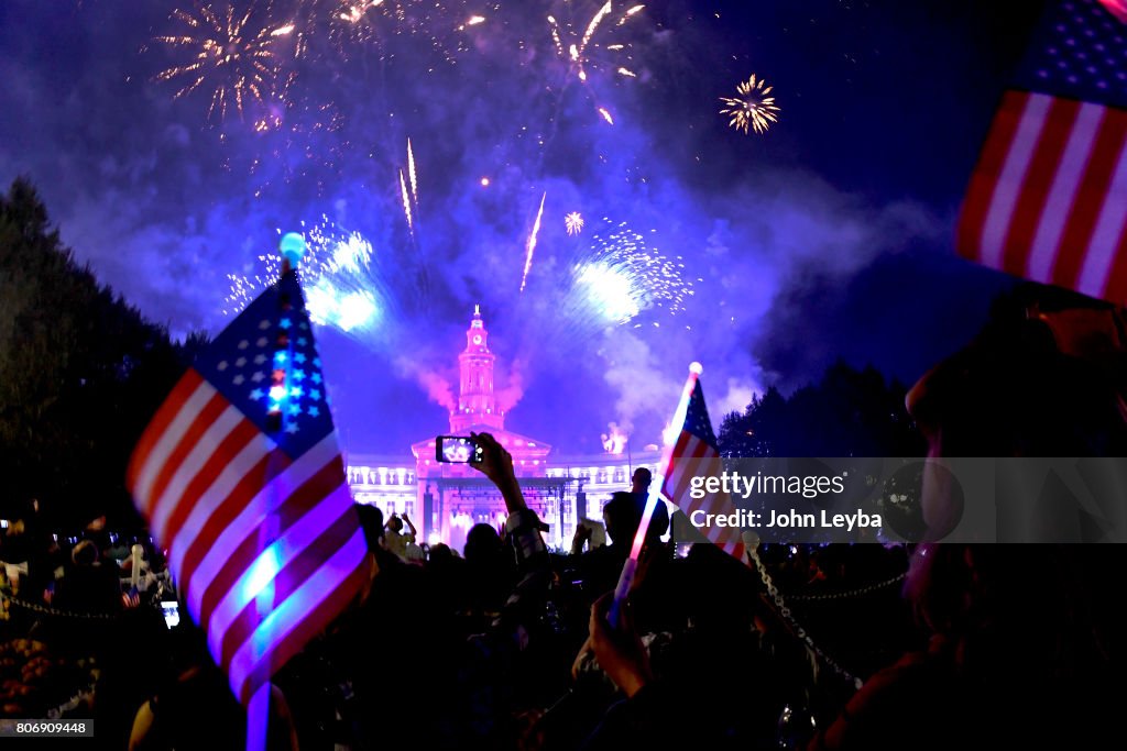 Forth of July fireworks