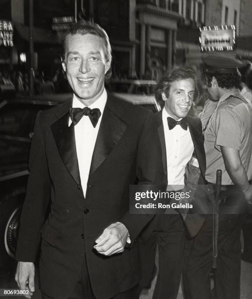 Halston and Steve Rubell