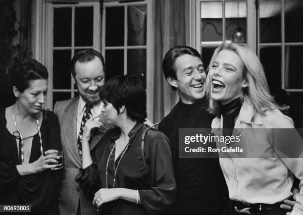 Elsa Perretti, Jack Haley Jr., Liza Minnelli, Halston and Margaux Hemingway